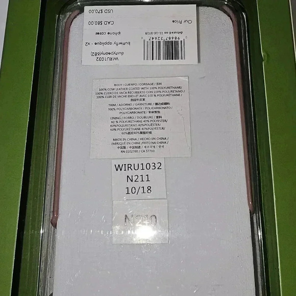 Kate Spade New York Butterfly Applique Snap Case‎ for iPhone Xs Max - Picture 7 of 7